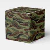 Camouflage volledig patroon bedankdoosjes (Voorkant Zijde)