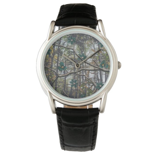 Camouflage voor de jacht op vrouwen horloge (Voorkant)