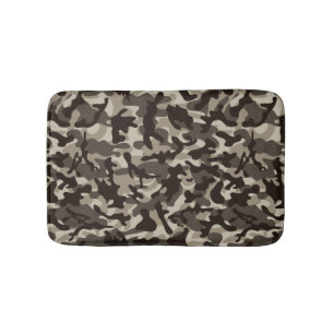 Camouflage voor dichte bij badmat