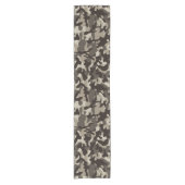 Camouflage voor dichte omgevingen korte tafelloper (Voorkant)