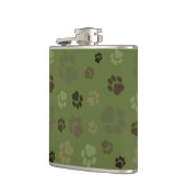 Camouflage voor handdrukken heupfles (Links)