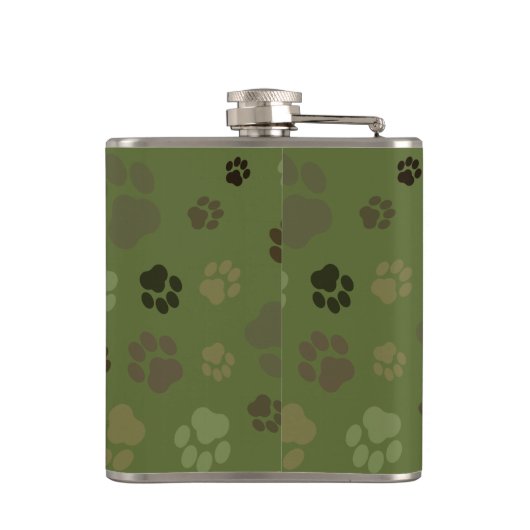 Camouflage voor handdrukken heupfles (Achterkant)