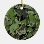 Camouflage voor het leger van de Tank Keramisch Ornament (Voorkant)