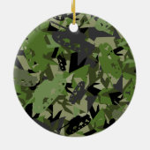 Camouflage voor het leger van de Tank Keramisch Ornament (Achterkant)