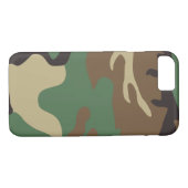 Camouflage voor militair ontwerp Case-Mate iPhone case (Achterkant (Horizontaal))