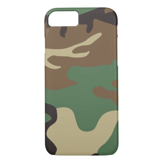 Camouflage voor militair ontwerp Case-Mate iPhone case (Achterkant)