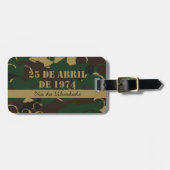 Camouflage voor militaire voertuigen bagagelabel (Voorkant horizontaal)