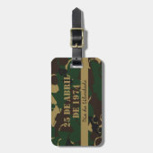 Camouflage voor militaire voertuigen bagagelabel (Voorkant verticaal)