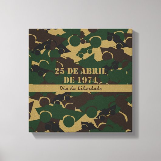 Camouflage voor militaire voertuigen canvas afdruk (Voorkant)