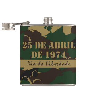 Camouflage voor militaire voertuigen heupfles