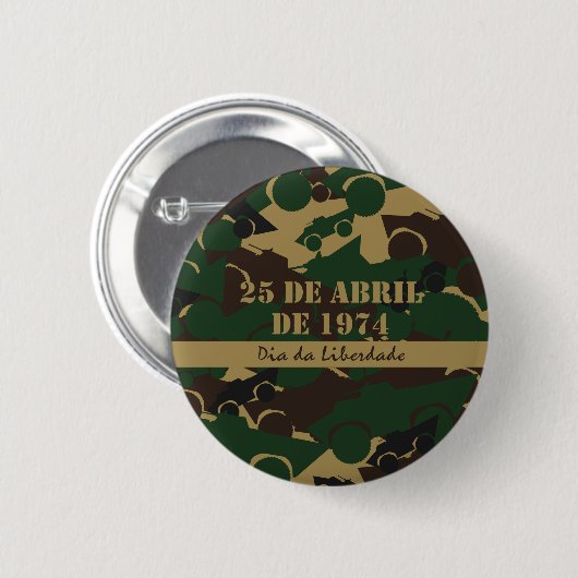 Camouflage voor militaire voertuigen ronde button 5,7 cm (Voorkant /achterkant)