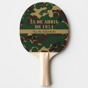 Camouflage voor militaire voertuigen tafeltennisbatje