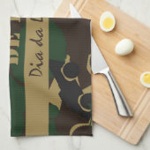 Camouflage voor militaire voertuigen theedoek (Quarter Fold)