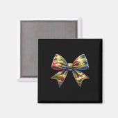 Camouflage Vrouwen Coquette Bow Camo Bow Jagen Magneet (Voorkant / Achterkant)