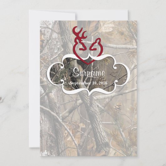 Camouflage Weddenschap Kaart (Achterkant)