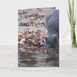 Camouflage werkt toch niet kaart