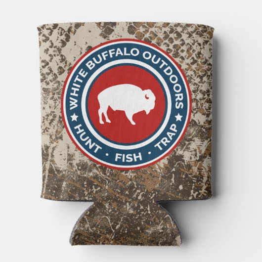 Camouflage White Buffalo Koelbox buitenshuis Blikjeskoeler (Achterkant)