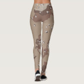 Camouflage Woestijn Camouflage Leggings (Achterkant)