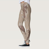 Camouflage Woestijn Camouflage Leggings (Links)
