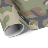 Camouflage Wrapping Paper Cadeaupapier (Rol Hoek)