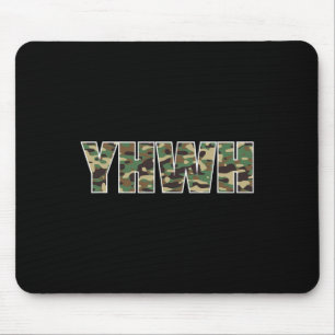 Camouflage Yhwh Yahweh Christelijke Camo Jagen Muismat