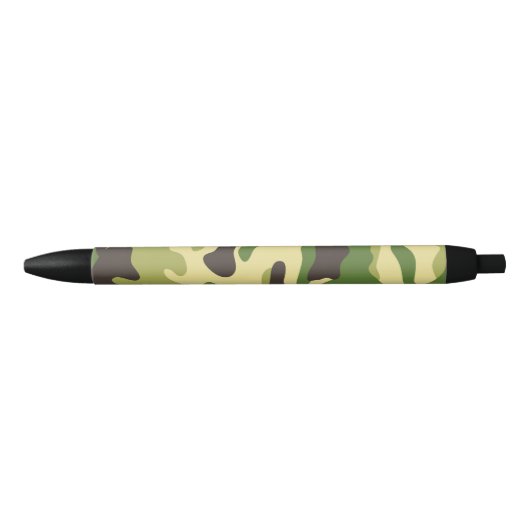Camouflage Zwarte Inkt Pen (Voorkant)