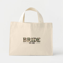 camouflagebrug mini tote bag