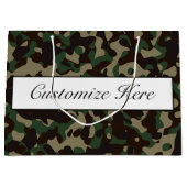 Camouflaged Gift Bag Groot Cadeauzakje (Voorkant)