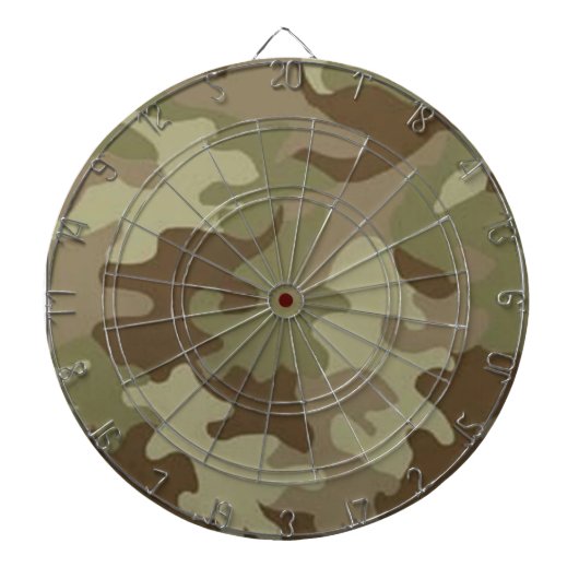 camouflagedartbord dartbord (Voorkant)