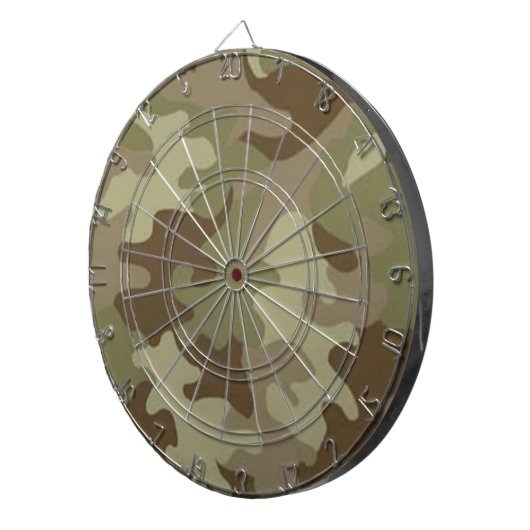 camouflagedartbord dartbord (Voorkant Rechts)