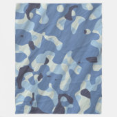 camouflagefleecedeken fleece deken (Voorkant)
