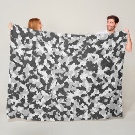 camouflagefleecedeken fleece deken