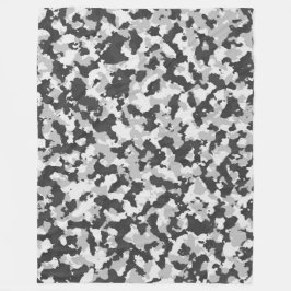 camouflagefleecedeken fleece deken