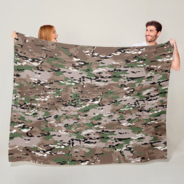 camouflagefleecedeken fleece deken