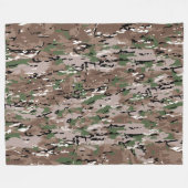camouflagefleecedeken fleece deken (Voorkant (Horizontaal))