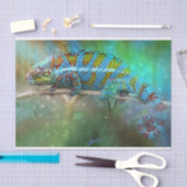 camouflagehagedis tissuepapier (Craft)