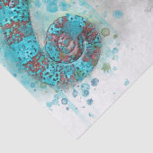 camouflagehagedis tissuepapier (Detail)