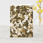 Camouflagekaart Kaart (Gele Bloem)