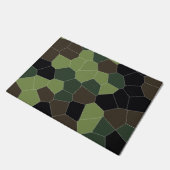 Camouflagekleur abstract patroon deurmat (Schuin)
