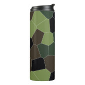 Camouflagekleur Abstract Patroon Thermosbeker (Gedraaid links)