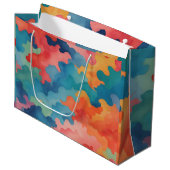 camouflagekleuren groot cadeauzakje (Voorkant Gekanteld)