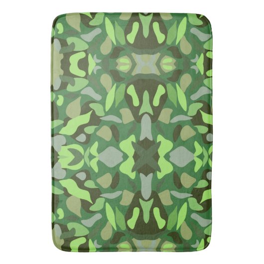 camouflagekunst badmat (Voorkant Verticaal)