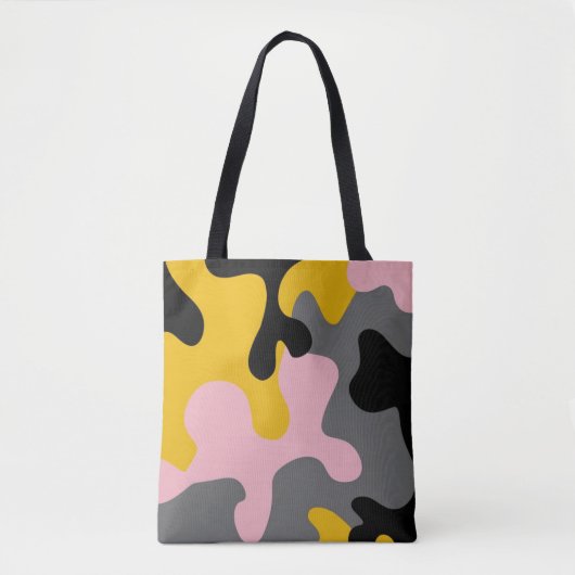 camouflageleger tote bag (Voorkant)