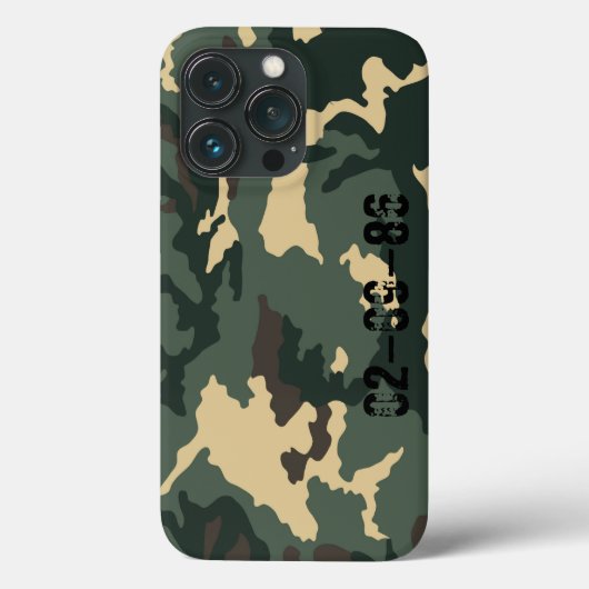 Camouflagepatroon Case-Mate iPhone Case (Achterkant)