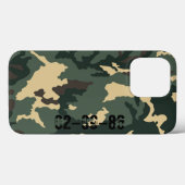 Camouflagepatroon Case-Mate iPhone Case (Achterkant (horizontaal))