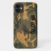 Camouflagepatroon Case-Mate iPhone Case (Achterkant)