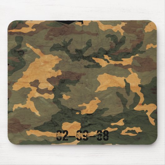 Camouflagepatroon Muismat (Voorkant)
