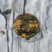 Camouflagepatroon Ronde Button 4,0 Cm (In situ)