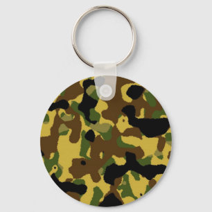 Camouflagepatroon Sleutelhanger