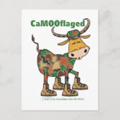 camouflagestier briefkaart (Voorkant)